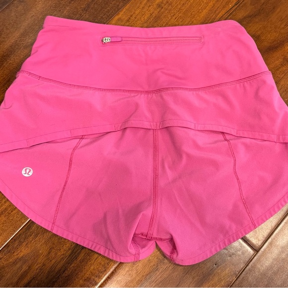 lululemon athletica Pants - Lululemon Athletica Pink Athletic Shorts High-Rise 2.5 inch